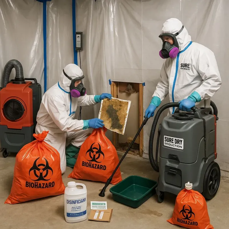 Contaminated Water Handling Protocols process in Amberley, OH