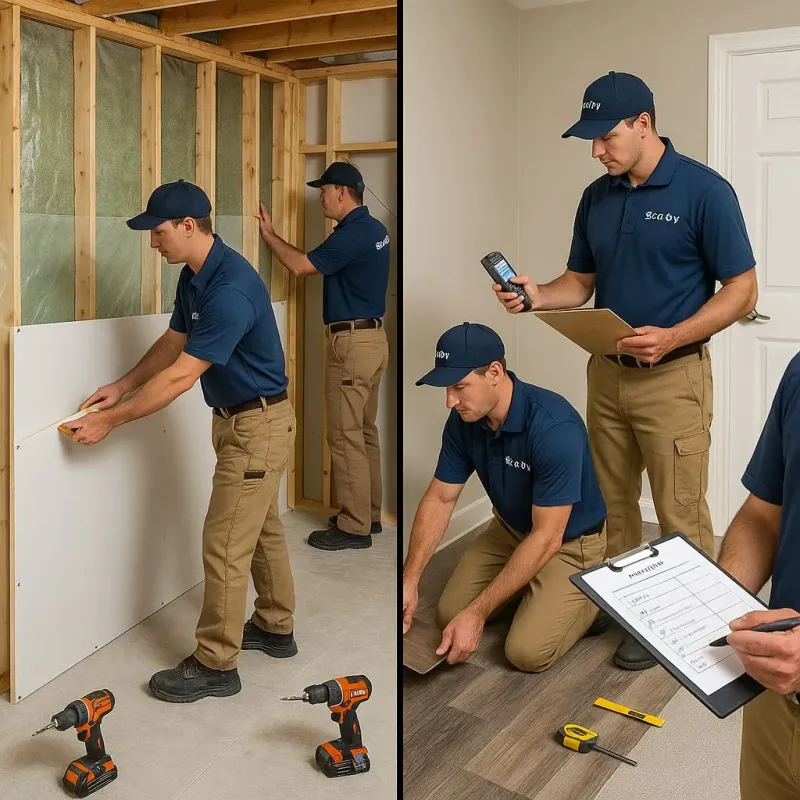 Repairs and Reconstruction process in Amberley, OH