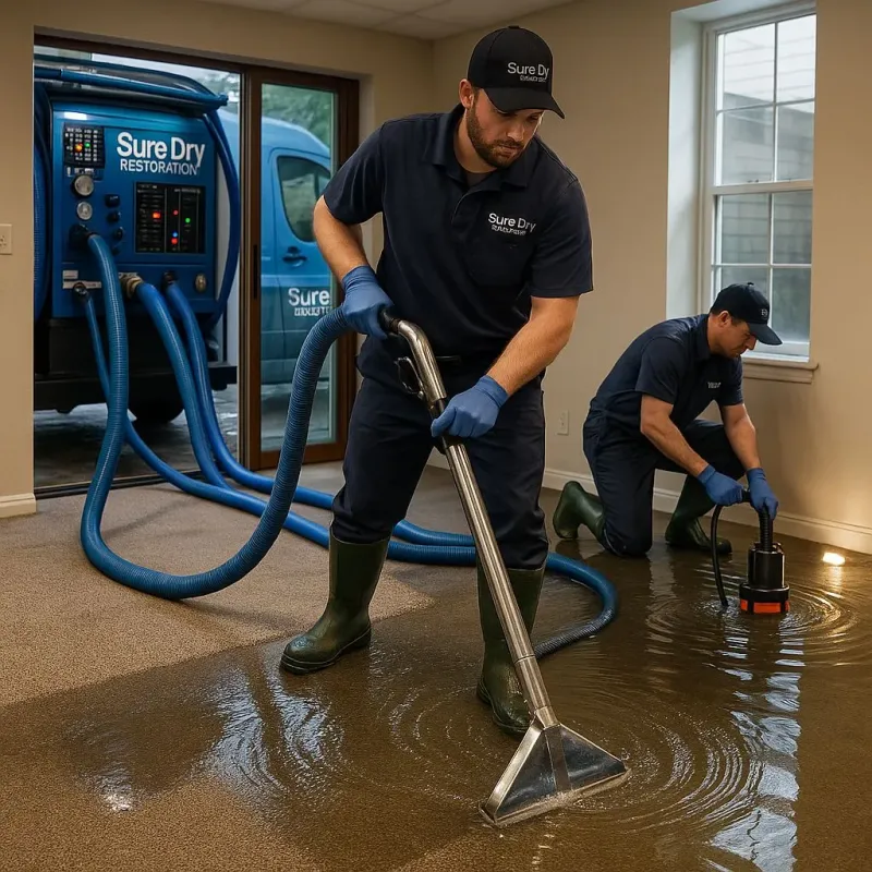 Water Extraction and Removal process in Amberley, OH